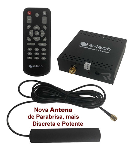 Receptor Modulo De Tv Digital Automotivo Multimidia