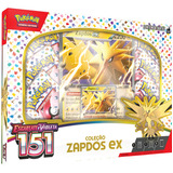 Box Pokemon Escarlate E Violeta 151 Zapdos Ex Copag Lacrado