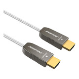 Cable De Fibra Óptica Ultrafino 4k Hdmi De 3 Pies 4k60hz Hdm