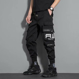 Hombres Estilo Japonés Streetwear Corredores Cargo J