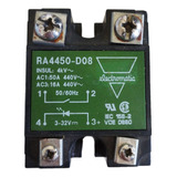 Relé De Estado Sólido Ra4450-d08 440v 50a Electromatic
