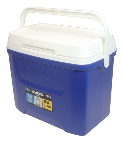 Hielera Azul Con Asa Igloo 50049 26.5lt-41 Latas 55000220