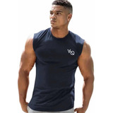 Playera Tank Top Deportiva Gym Slim Fit Vanquish V Q 1975xsh