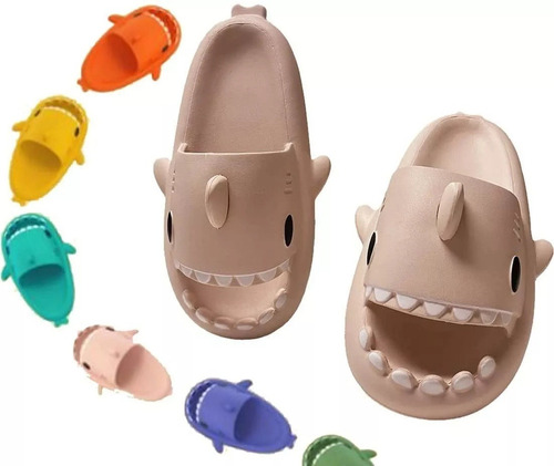 Chanclas De Tiburón Para Dama Y Hombre Linda Caricaturasanda