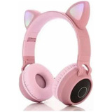 Audífonos Gato Con Bluetooth Para Niña Y/o Niño Bt028c
