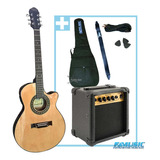 Guitarra Electroacustica Gracia 300tvd + Amplificador 10w