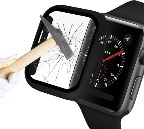 Protector + Mica Cristal Para Apple Watch Serie 7 45 Mm 