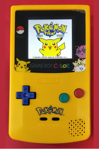 Gameboy Color Pantalla Ips Retropixel Amplificador Pokémon 