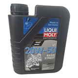 Aceite De Moto Liqui Moly 4t 20w50 Mineral Orig Aleman