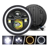 7 Pulgadas Led Faro Universal Moto Para Harley Jeep