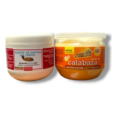 Aceite De Castor En Crema + Jabón De Calabaza | MercadoLibre
