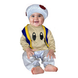 Disfraz De Honguito - Disfraces Mario Bros - Cosplay Toad - De Hongo De Mario Bros Disfraz Para Bebés Y Niños