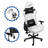 Cadeira Gamer Branco Cgc20b Conforto Absoluto Ergonomia