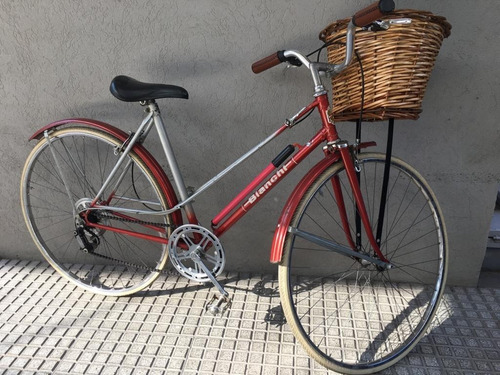 Bicicleta Clásica Bianchi Dama, Paseo, Original, Rodado 28.