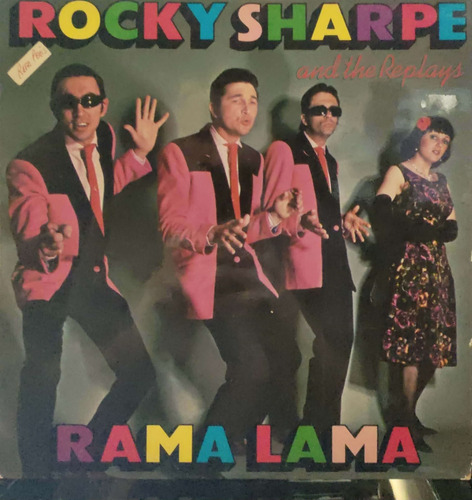 Disco Vinilo Rama Lama Rocky Sharpe Lp España Lamdisc