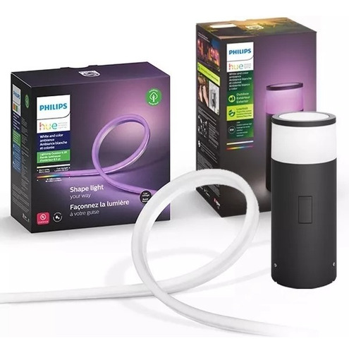 Tira Led Inteligente 2 Metros Philips Hue + Lampara Calla