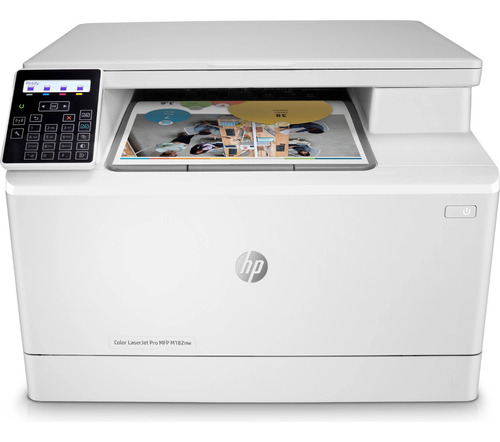 Impressora Multifuncional Hp Cor Laserpro M182nw 110v Wifi 