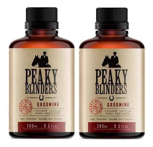 2x Grooming Peaky Blinders Fixador Para Cabelo  Don Alcides