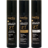 Naelly St Premium Kit 500ml P1 + P2 + Shampoo