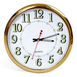 Reloj De Pared Fosforescente Analógico Redondo S-2491