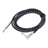 Cable De Audio Para Guitarra, Metros Eléctricos Rectos, Chaq