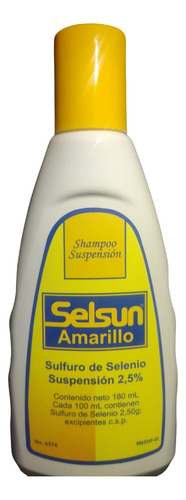 Shampoo Anti Caspa Selsun Amarillo X 18 - mL a $492