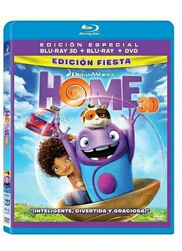 Home No Hay Lugar Como El Hogar Blu Ray 3d+br+dvd Película