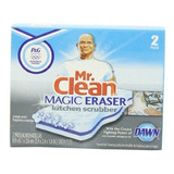 Mr Clean Magic Eraser Kitchen Scrubber, 2-count (paquete De 