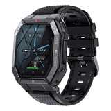 Relógio Smartwatch Tatico Esport Gps Estilo Quadrado Militar
