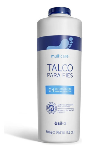 Talco De Pies Esika Multicare Familiar 500gr
