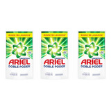 Pack 3 Detergente Liquido Concentrado Ariel 400ml C/u