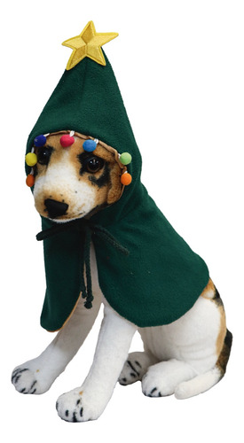 Disfraz Navideño Para Perro Árbol De Navidad Mascota Disfraz