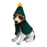 Disfraz Navideño Para Perro Árbol De Navidad Mascota Disfraz