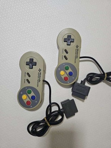 Kit 2x Controle Nintendo Super Famicom  Japan Usado