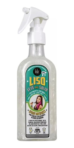 Spray Anti Frizz Liso Leve E Solto 200 Ml Lola Cosmetics