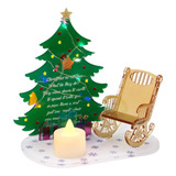 Portavelas Conmemorativos Para Árbol De Navidad, Adorno De S