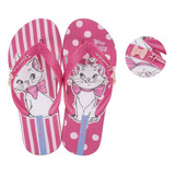 Chinelo Infantil Ipanema Disney Gatinha Marie Rosa