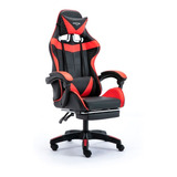 Silla Sillon Gamer Oficina Play Xbox Reclinable Apoya Pies