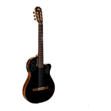 Guitarra La Alpujarra 300kec. Eq Artec Caja Chica. Negra