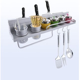 Estante Organizador Para Cocina ,porta Cuchillos De Aluminio