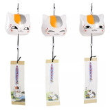 3 Campanhas De Vento Japonesas Campanhas De Vento Gato Lindo