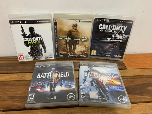 Combo Battlefield + Call Of Duty Ps3 