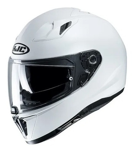 Casco Integral Hjc I70 Solid Blanco Mate Bamp Group