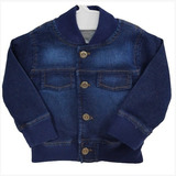 Casaco / Jaqueta Jeans Infantil Menino 1 2 3 Katita 2382