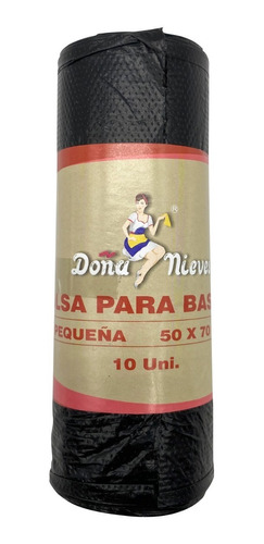 Bolsa De Basura En Rollo 50x70 Pack 10 Rollos