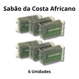 Sabão Da Costa Africano Legítimo Kit 6 Unidades