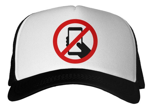 Gorra Señal No Usar Telefono