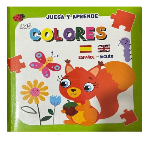 Libro Interactivo Infantil Los Colores Español E Inglés 