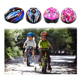 Casco Bicicleta Ajustable Acolchado Protección Para Niñ@s