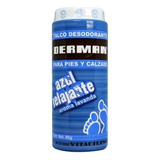 Talco Para Pies Derman Azul Desodorante Relajante 80gr